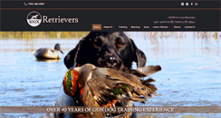Desktop Screenshot of 100xretrievers.com